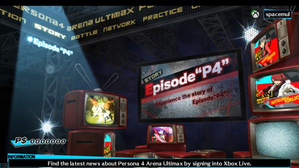 بازی Persona 4 Arena Ultimax برای XBOX 360