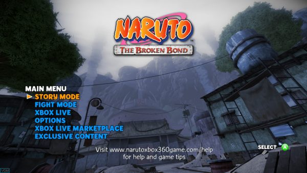 بازی Naruto The Broken Bond برای XBOX 360