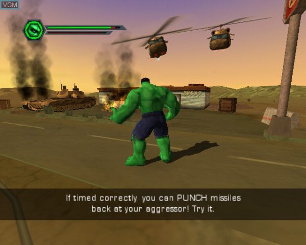 بازی Hulk برای PS2