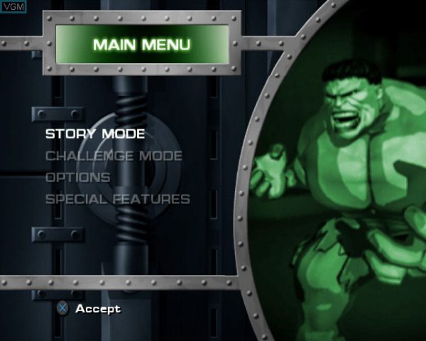 بازی Hulk برای PS2