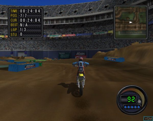 بازی Jeremy McGrath Supercross World برای PS2