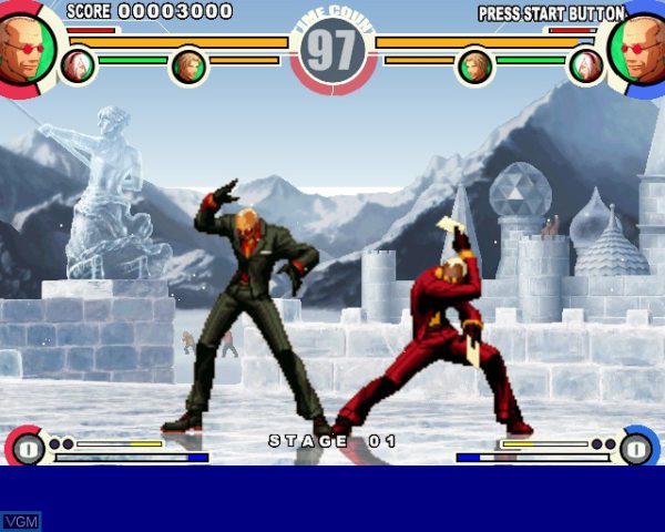 بازی King of Fighters XI, The برای PS2