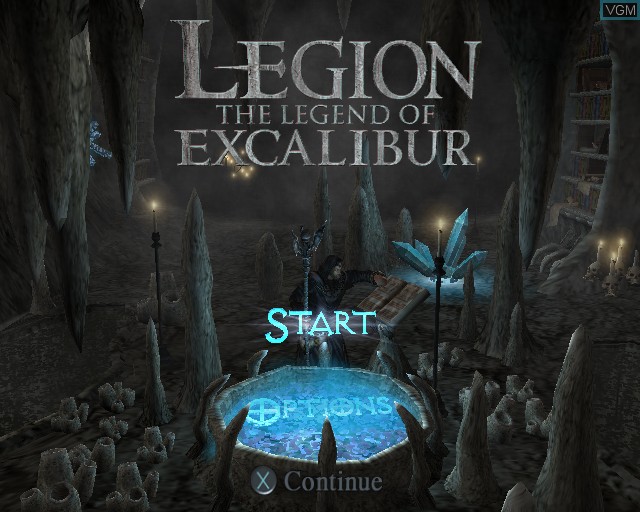 بازی Legion - The Legend of Excalibur برای PS2