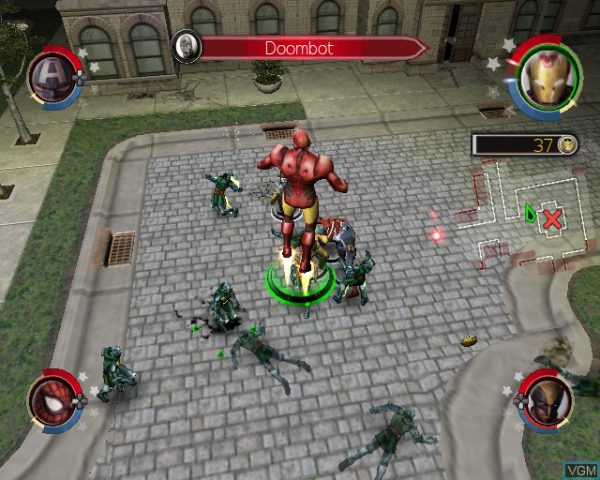 بازی Marvel - Ultimate Alliance 2 برای PS2