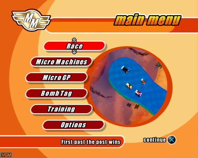 بازی Micro Machines برای PS2