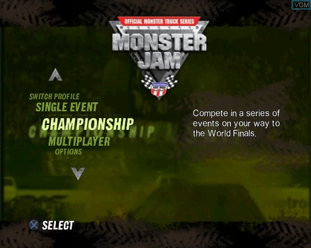 بازی Monster Jam برای PS2