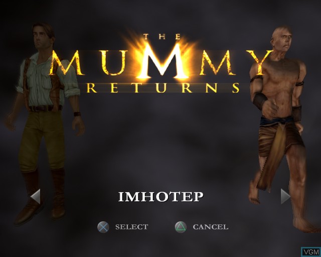 بازی Mummy Returns, The برای PS2