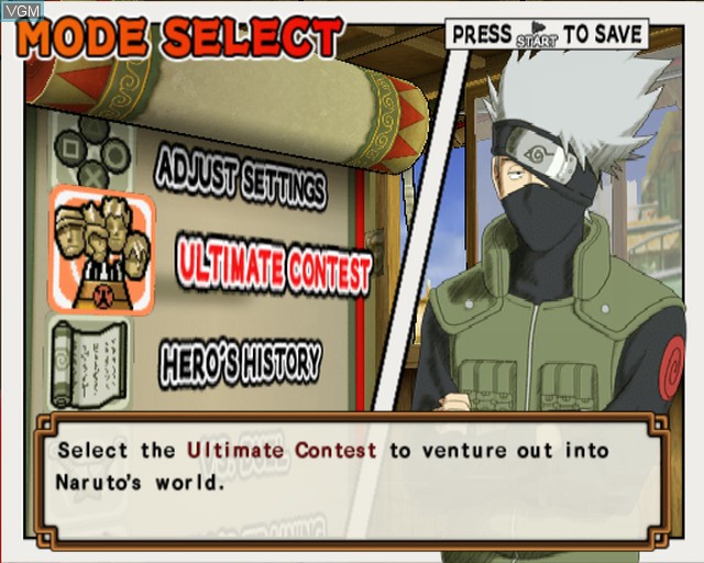 بازی Naruto - Ultimate Ninja 3 برای PS2