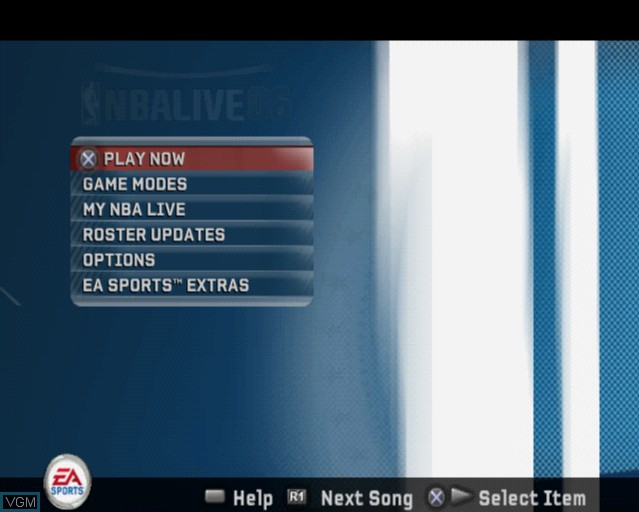 بازی NBA Live 06 برای PS2