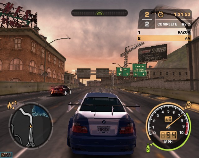 بازی Need for Speed - Most Wanted برای PS2