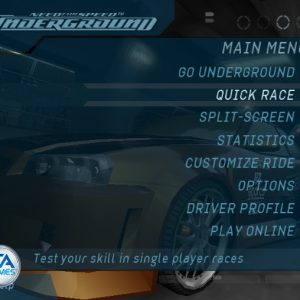 بازی Need for Speed - Underground برای PS2