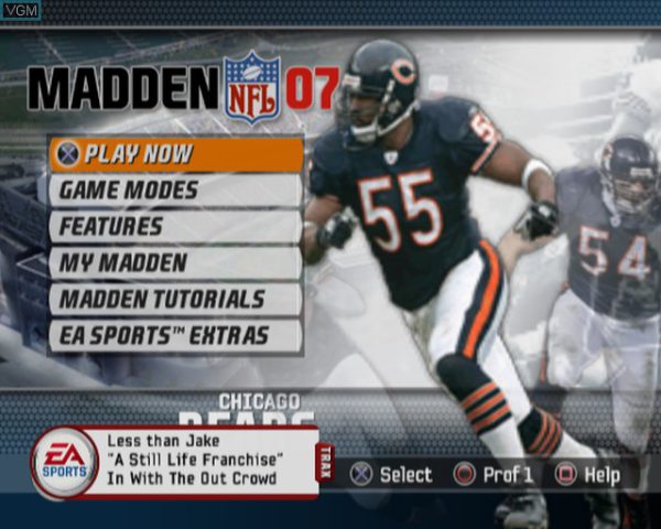 بازی Madden NFL 07 برای PS2