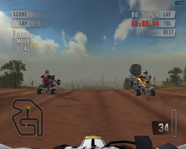 بازی MX vs. ATV Unleashed برای PS2