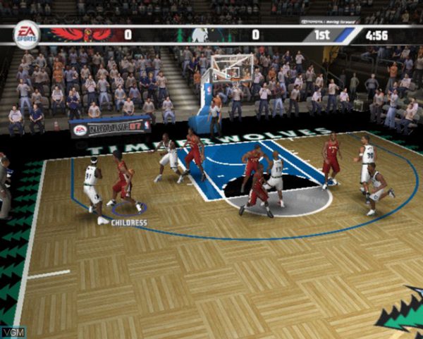 بازی NBA Live 07 برای PS2