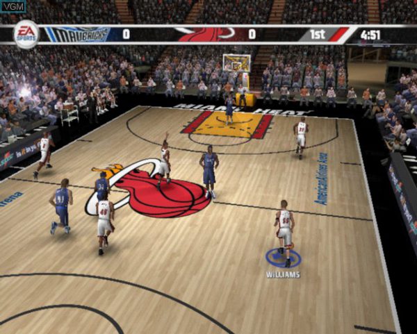 بازی NBA Live 07 برای PS2
