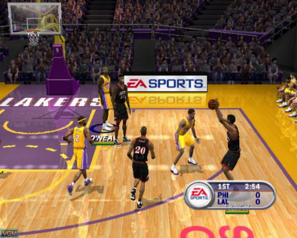بازی NBA Live 2002 برای PS2