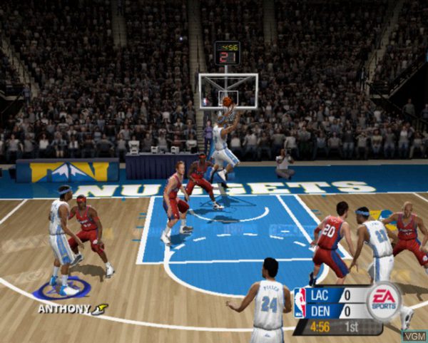 بازی NBA Live 2005 برای PS2