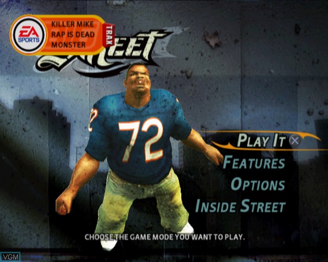 بازی NFL Street برای PS2