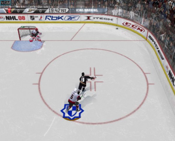 بازی NHL 08 برای PS2