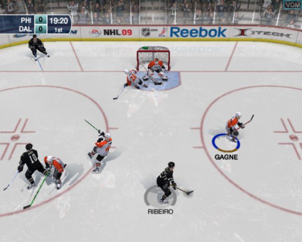 بازی NHL 09 برای PS2
