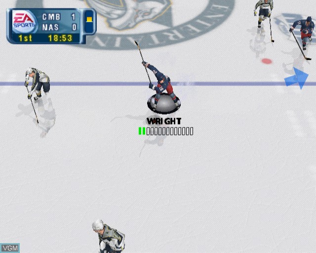 بازی NHL 2001 برای PS2