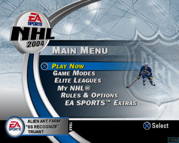 بازی NHL 2004 برای PS2