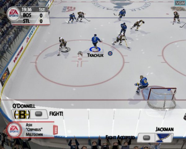 بازی NHL 2005 برای PS2