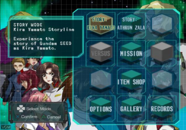 بازی Mobile Suit Gundam Seed - Never Ending Tomorrow برای PS2