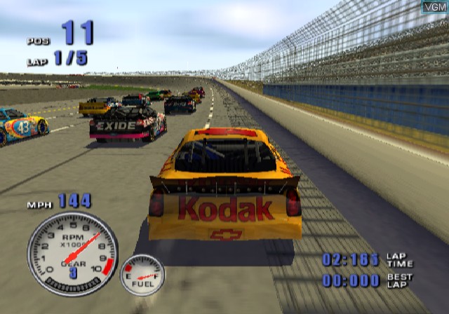 بازی NASCAR 2001 برای PS2