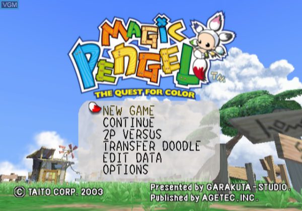 بازی Magic Pengel - The Quest for Color برای PS2