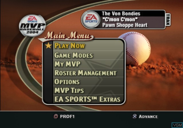 بازی MVP Baseball 2004 برای PS2