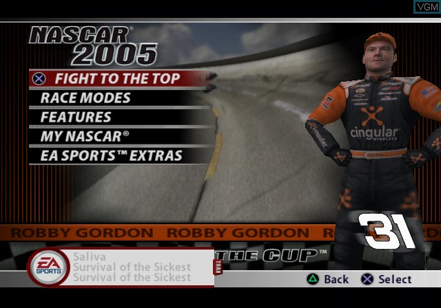 بازی NASCAR 2005 - Chase for the Cup برای PS2