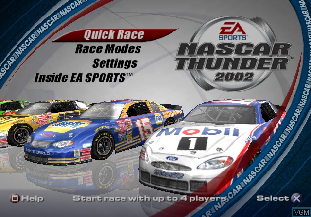 بازی NASCAR Thunder 2002 برای PS2