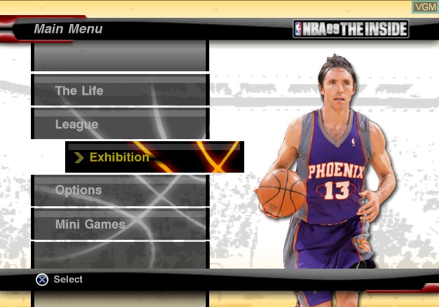 بازی NBA 09 - The Inside برای PS2