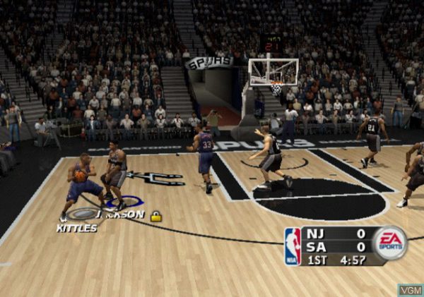 بازی NBA Live 2004 برای PS2