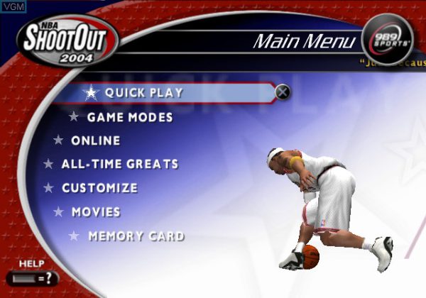 بازی NBA ShootOut 2004 برای PS2