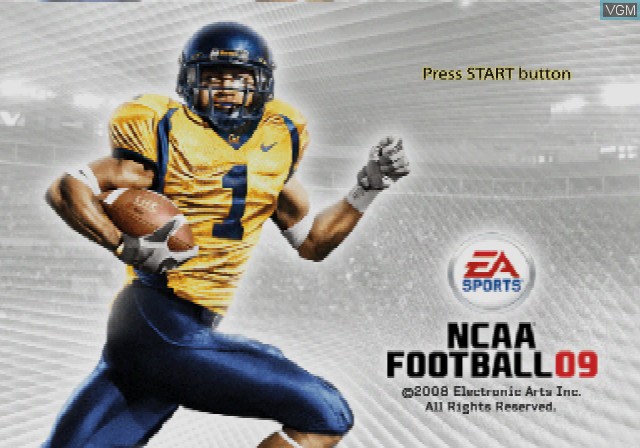 بازی NCAA Football 09 برای PS2