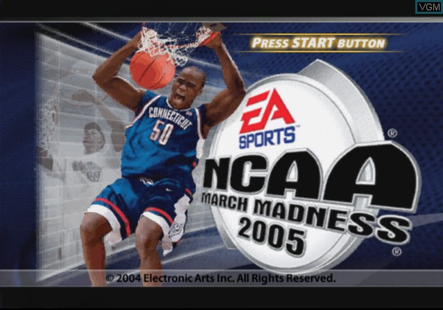 بازی NCAA March Madness 2005 برای PS2