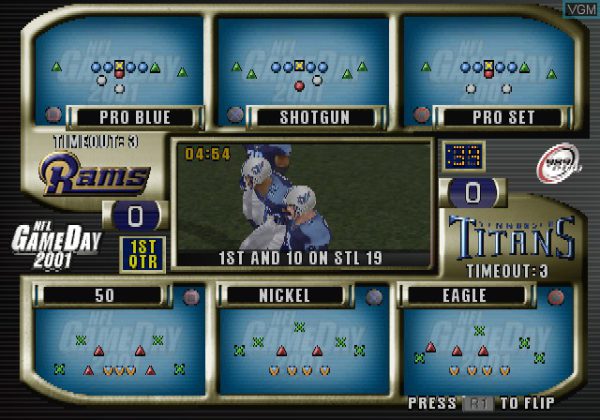 بازی NFL GameDay 2001 برای PS2