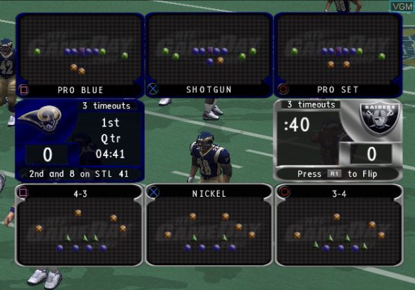 بازی NFL GameDay 2002 برای PS2