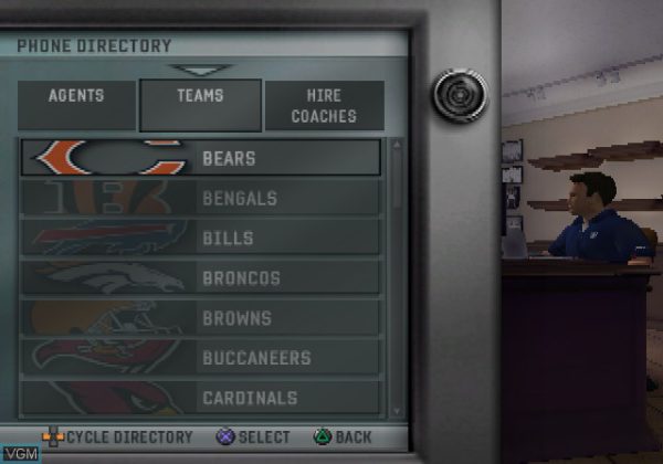 بازی NFL Head Coach برای PS2