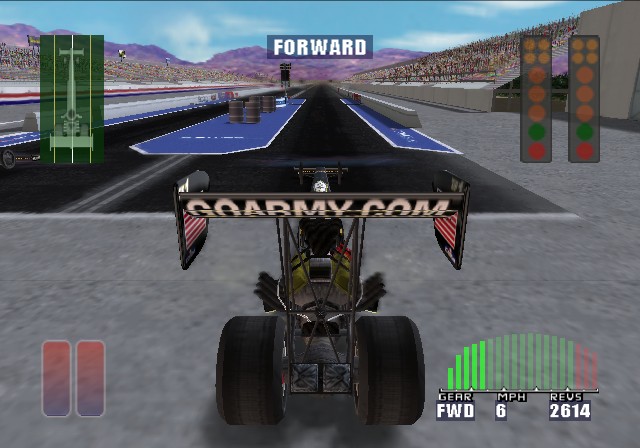 بازی NHRA Championship Drag Racing برای PS2