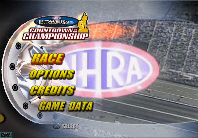 بازی NHRA - Countdown to the Championship 2007 برای PS2