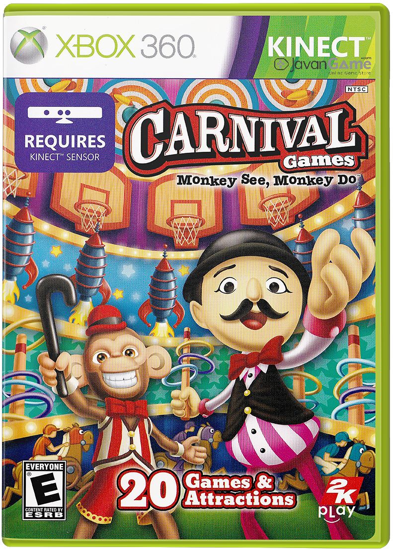 بازی Carnival Games Monkey See Monkey Do برای XBOX 360