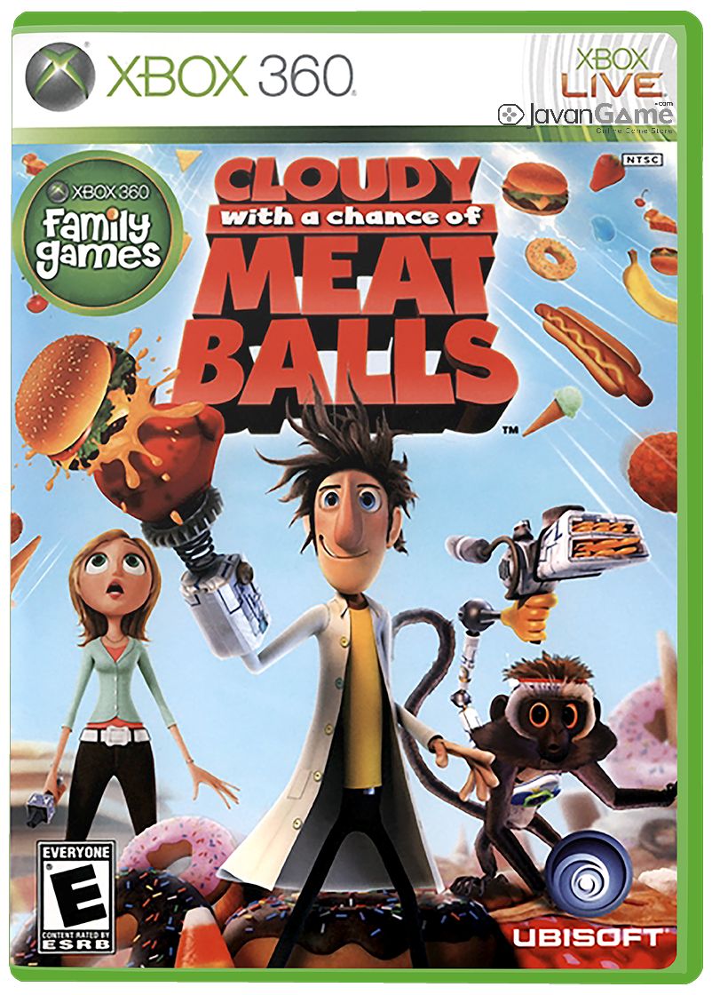 بازی Cloudy with a Chance of Meatballs برای XBOX 360