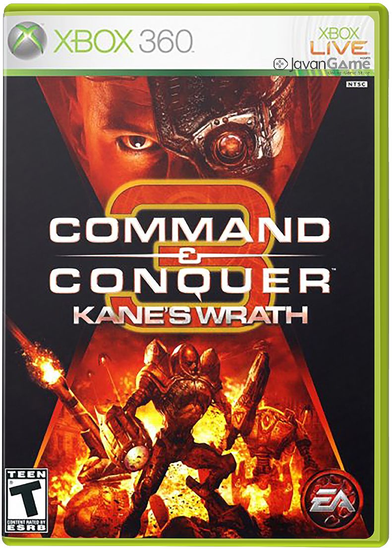 بازی Command & Conquer 3 Kanes Wrath برای XBOX 360