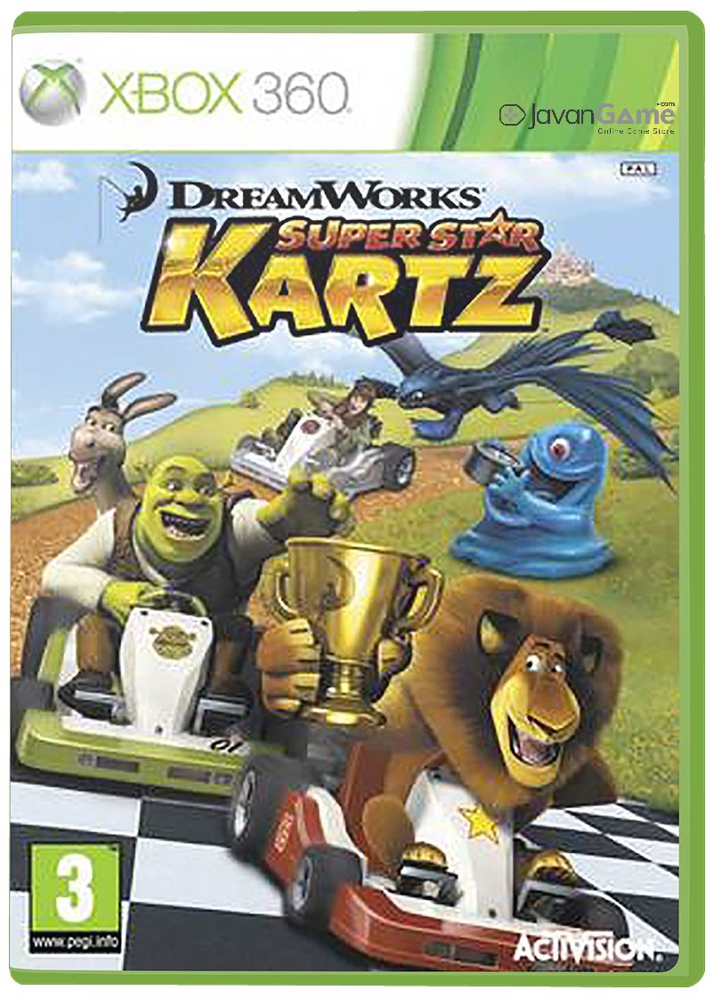 بازی DreamWorks Super Star Kartz برای XBOX 360