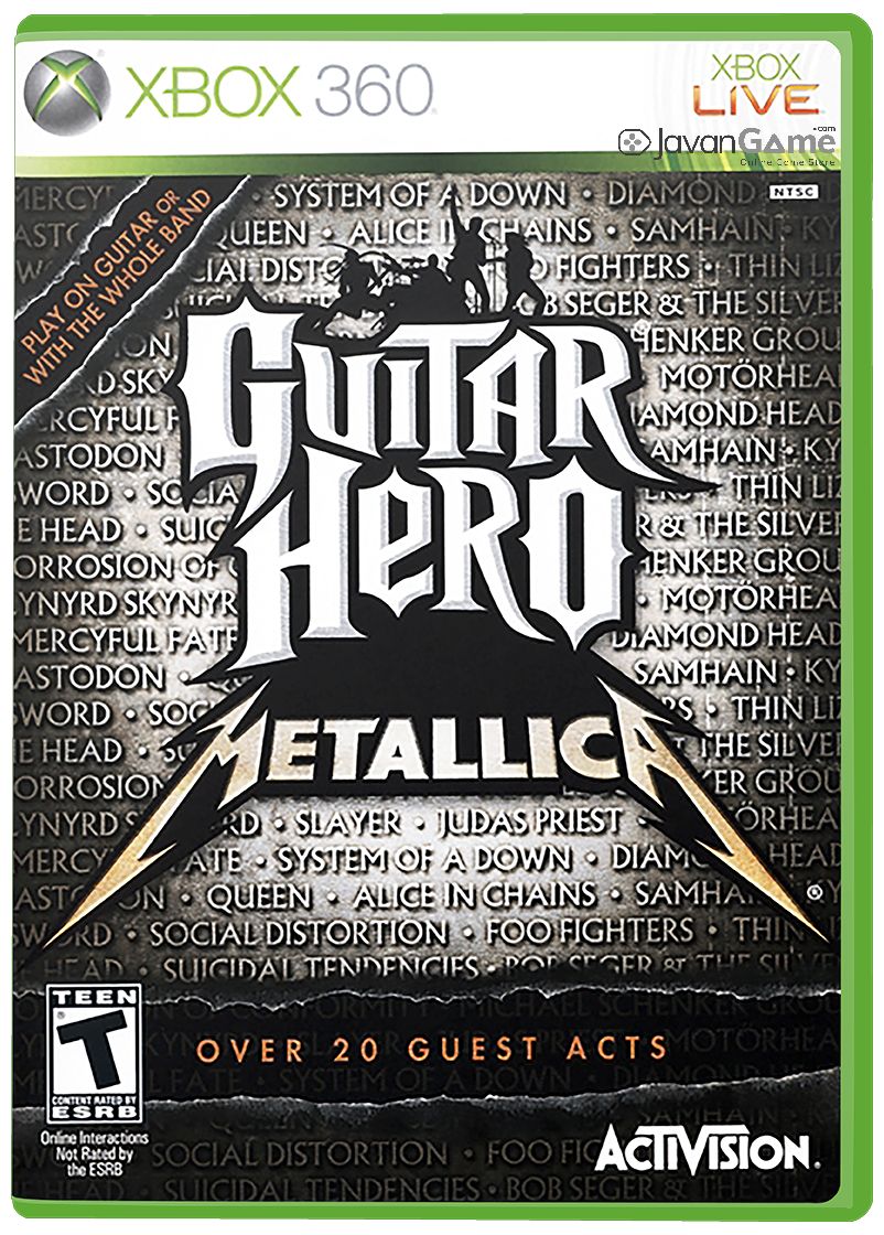 بازی Guitar Hero Metallica برای XBOX 360