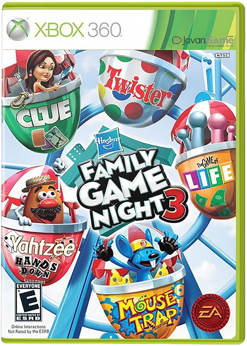 بازی Harry Hasbro Family Game Night 3 برای XBOX 360