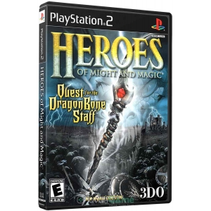 بازی Heroes of Might and Magic - Quest for the Dragon Bone Staff برای PS2